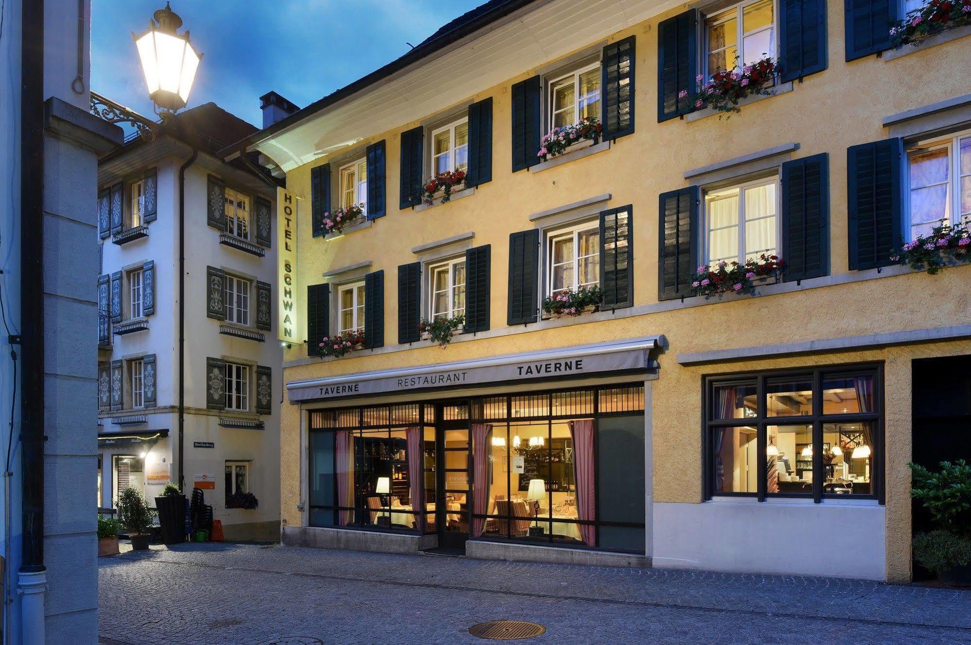 Romantik Hotel Schwan Horgen Eksteriør billede